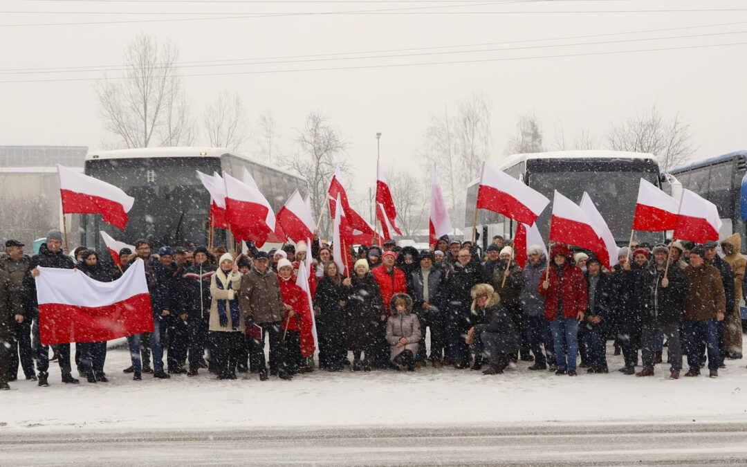 Świętokrzyska reprezentacja w „Proteście Wolnych Polaków”